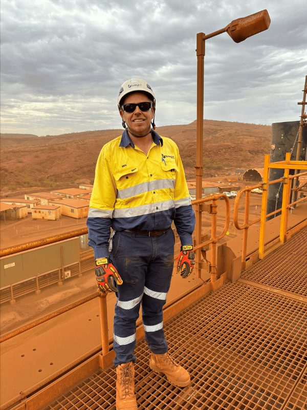 Breight Worker on mine site